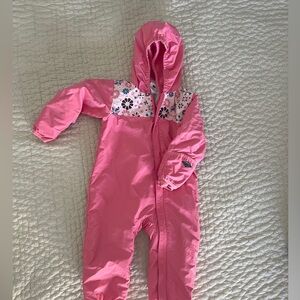 Pink Columbia snowsuit size 18mo
